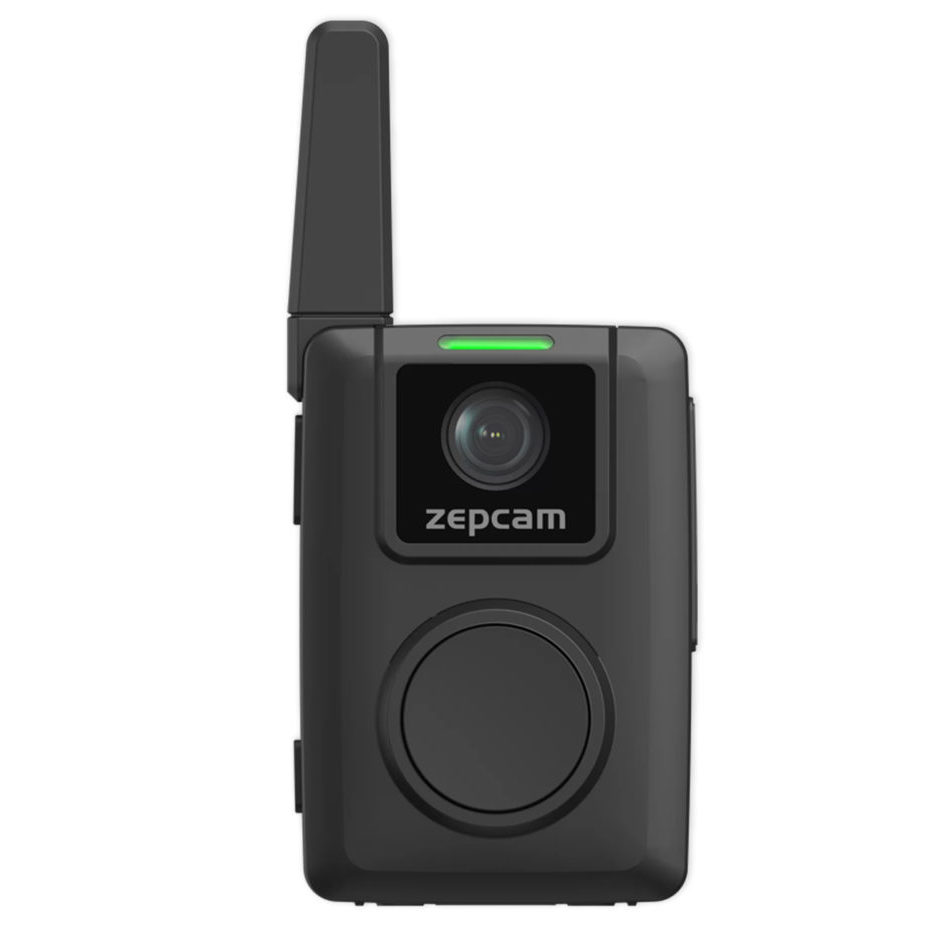 ZEPCAM™ bodycam device for real-time audio and video streaming