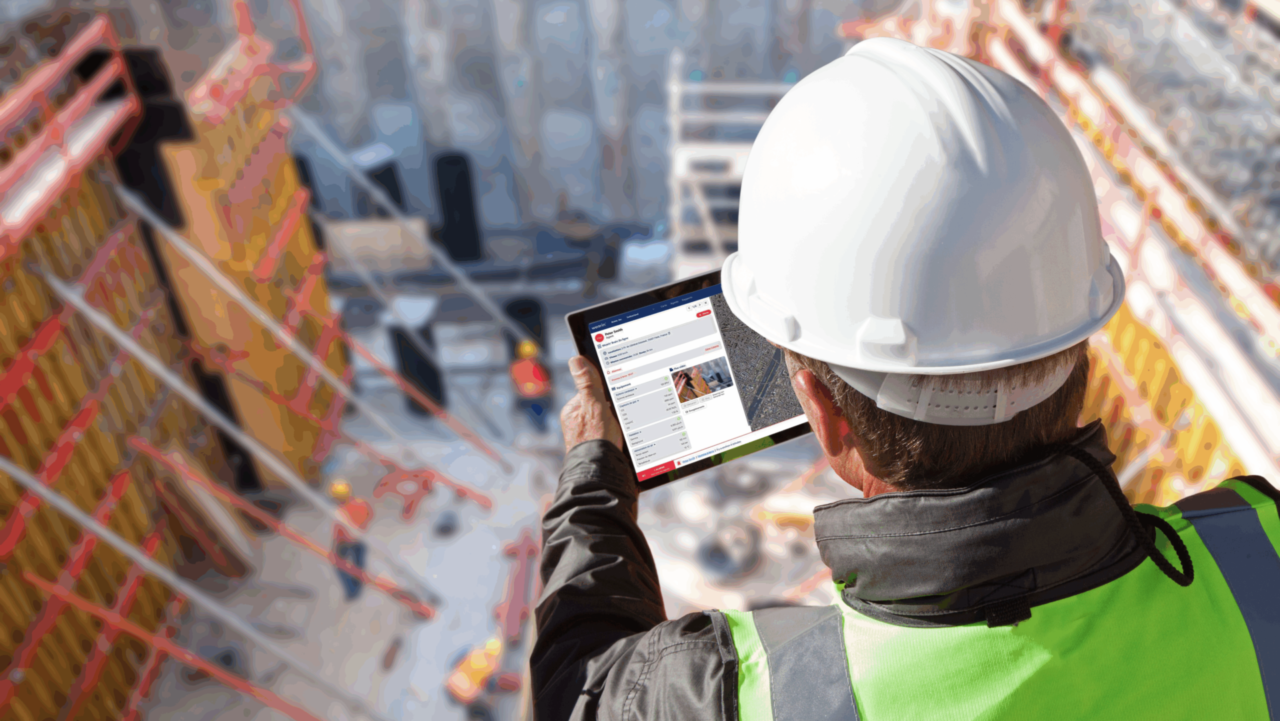 Worker safety monitoring using connected sensors on an industrial site